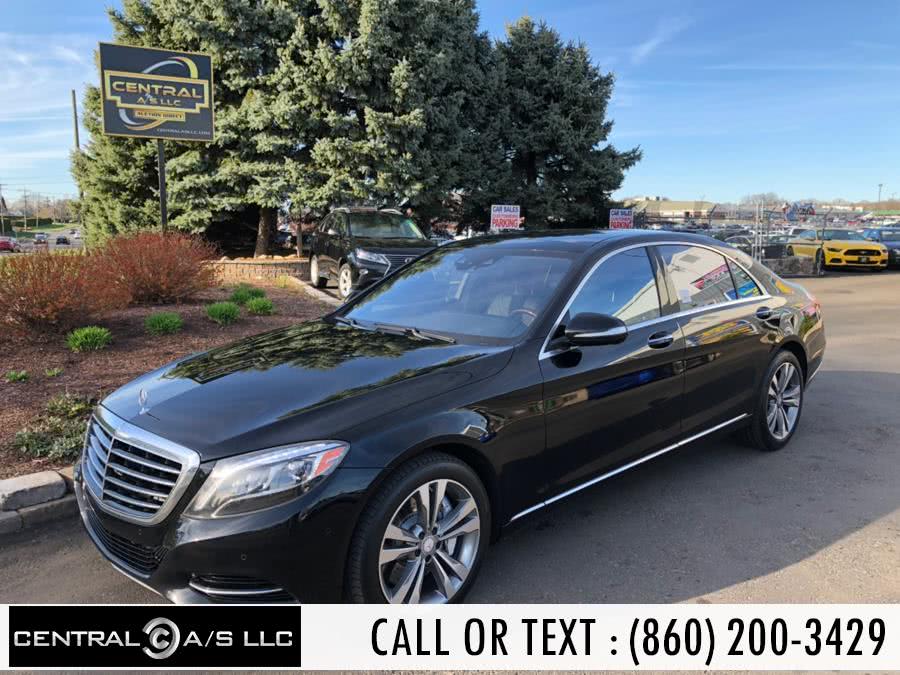 2015 Mercedes-Benz S-Class 4dr Sdn S550 4MATIC, available for sale in East Windsor, Connecticut | Central A/S LLC. East Windsor, Connecticut