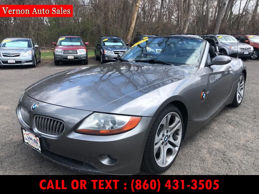 2003 BMW Z4-Series Z4 2dr Roadster 3.0i, available for sale in Manchester, Connecticut | Vernon Auto Sale & Service. Manchester, Connecticut