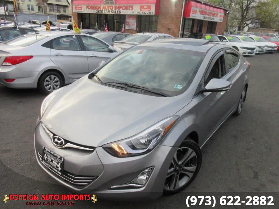 2015 Hyundai Elantra 4dr Sdn Auto Sport PZEV (Ulsan Plant), available for sale in Irvington, New Jersey | Foreign Auto Imports. Irvington, New Jersey