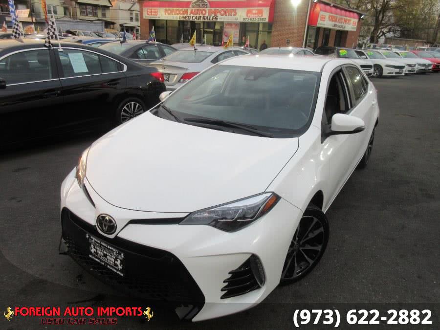 2017 Toyota Corolla SE CVT (Natl), available for sale in Irvington, New Jersey | Foreign Auto Imports. Irvington, New Jersey
