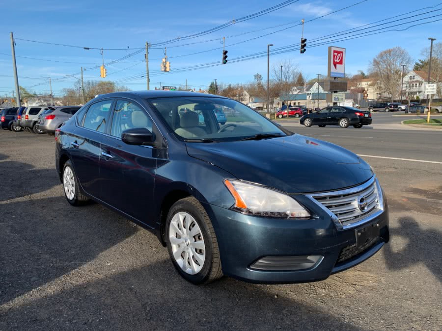 2013 Nissan Sentra 4dr Sdn I4 CVT SV, available for sale in Wallingford, Connecticut | Wallingford Auto Center LLC. Wallingford, Connecticut