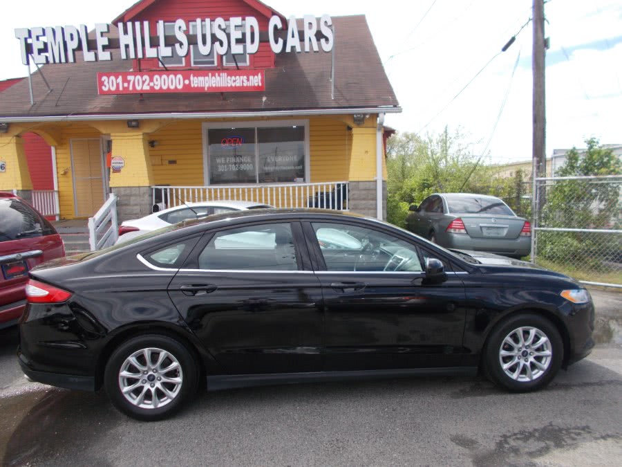 2016 Ford Fusion 4dr Sdn S FWD, available for sale in Temple Hills, Maryland | Temple Hills Used Car. Temple Hills, Maryland