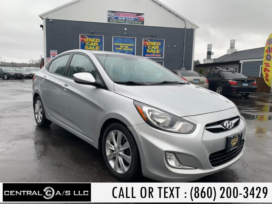 2012 Hyundai Accent 4dr Sdn Auto GLS, available for sale in East Windsor, Connecticut | Central A/S LLC. East Windsor, Connecticut
