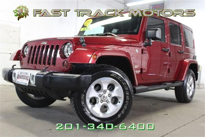 2013 Jeep Wrangler Unlimited SAHARA, available for sale in Paterson, New Jersey | Fast Track Motors. Paterson, New Jersey