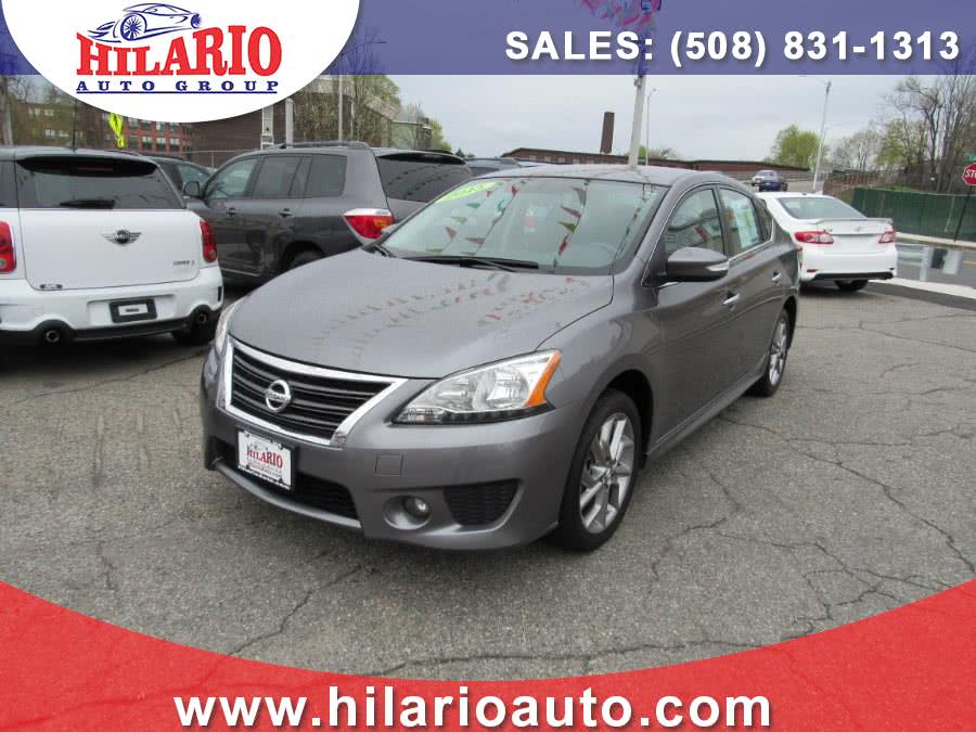 2015 Nissan Sentra 4dr Sdn I4 CVT SR, available for sale in Worcester, Massachusetts | Hilario's Auto Sales Inc.. Worcester, Massachusetts
