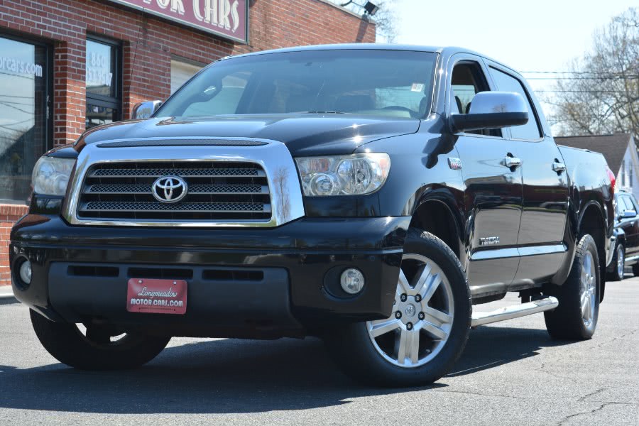 2008 Toyota Tundra 4WD Truck CrewMax 5.7L V8 6-Spd AT LTD (Natl), available for sale in ENFIELD, Connecticut | Longmeadow Motor Cars. ENFIELD, Connecticut