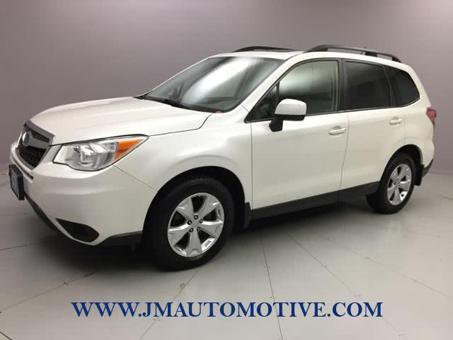 2015 Subaru Forester 4dr CVT 2.5i Premium PZEV, available for sale in Naugatuck, Connecticut | J&M Automotive Sls&Svc LLC. Naugatuck, Connecticut