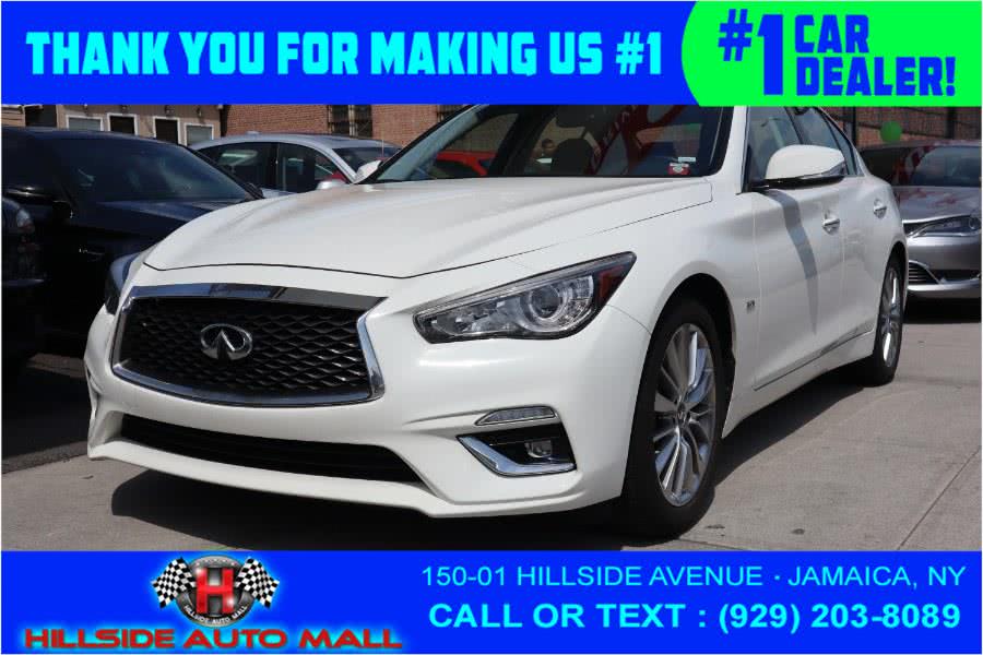 2018 INFINITI Q50 3.0t LUXE RWD, available for sale in Jamaica, New York | Hillside Auto Mall Inc.. Jamaica, New York