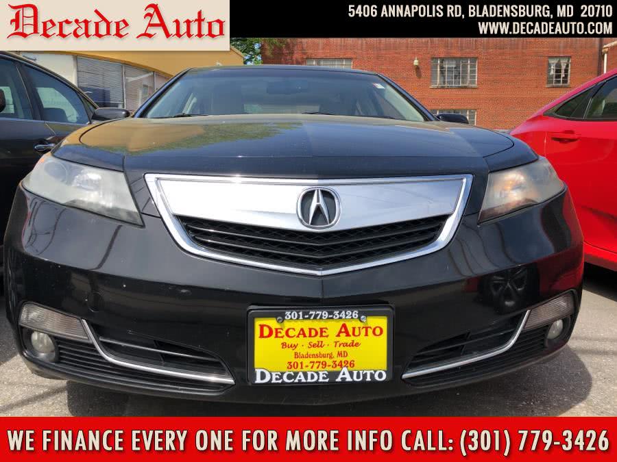 2013 Acura TL 4dr Sdn Auto 2WD Tech, available for sale in Bladensburg, Maryland | Decade Auto. Bladensburg, Maryland