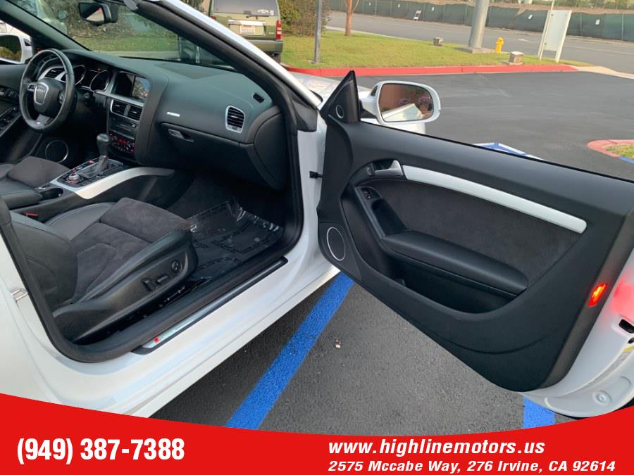 Used Audi A5 Cabriolet 2.0T Prestige 2012 | High Line Motors LLC. Irvine, California Used Audi A5 Cabriolet 2.0T Prestige 2012 | High Line Motors LLC. Irvine, California