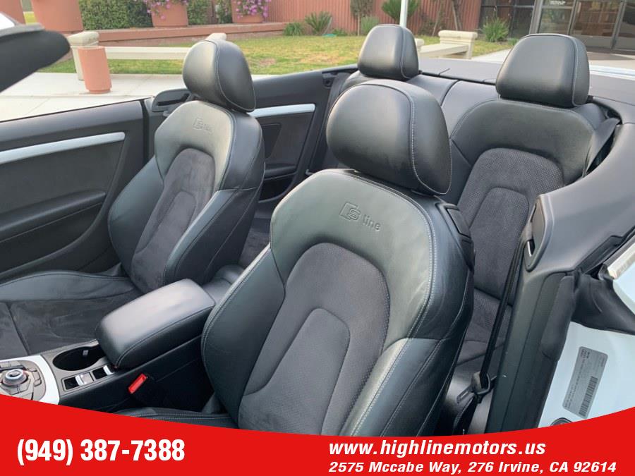 Used Audi A5 Cabriolet 2.0T Prestige 2012 | High Line Motors LLC. Irvine, California Used Audi A5 Cabriolet 2.0T Prestige 2012 | High Line Motors LLC. Irvine, California