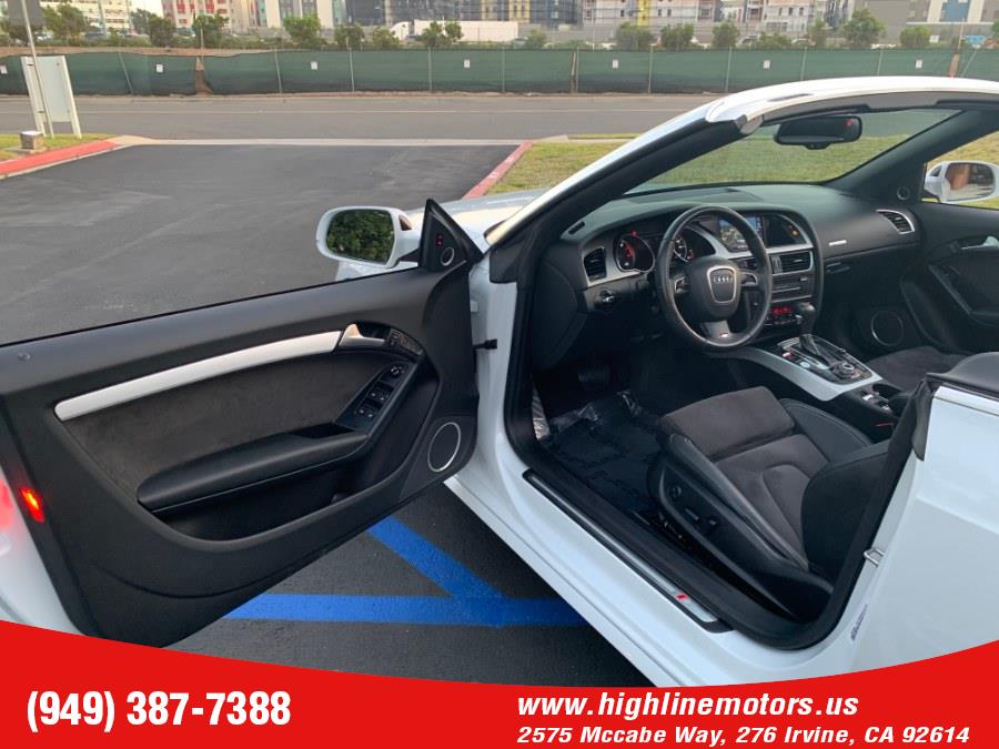 Used Audi A5 Cabriolet 2.0T Prestige 2012 | High Line Motors LLC. Irvine, California Used Audi A5 Cabriolet 2.0T Prestige 2012 | High Line Motors LLC. Irvine, California