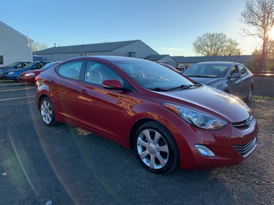 2012 Hyundai Elantra 4dr Sdn Auto Limited, available for sale in Wallingford, Connecticut | Wallingford Auto Center LLC. Wallingford, Connecticut