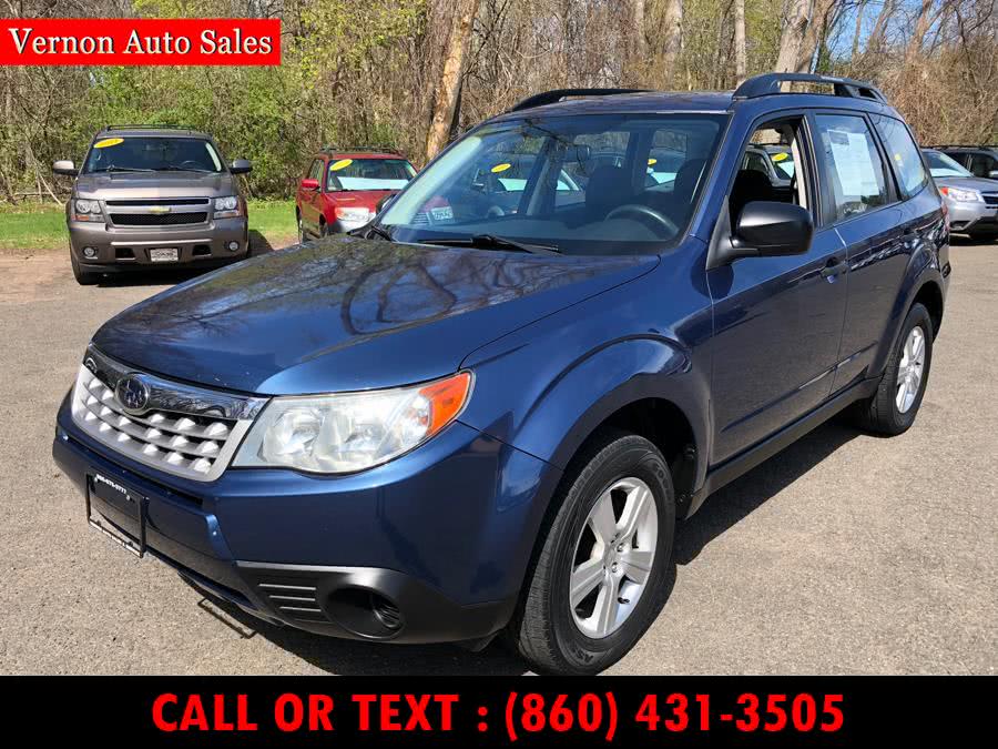 2011 Subaru Forester 4dr Auto 2.5X w/Alloy Wheel, available for sale in Manchester, Connecticut | Vernon Auto Sale & Service. Manchester, Connecticut