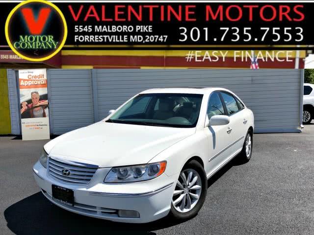 2007 Hyundai Azera Limited, available for sale in Forestville, Maryland | Valentine Motor Company. Forestville, Maryland