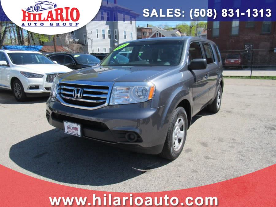 2013 Honda Pilot 4WD 4dr LX, available for sale in Worcester, Massachusetts | Hilario's Auto Sales Inc.. Worcester, Massachusetts