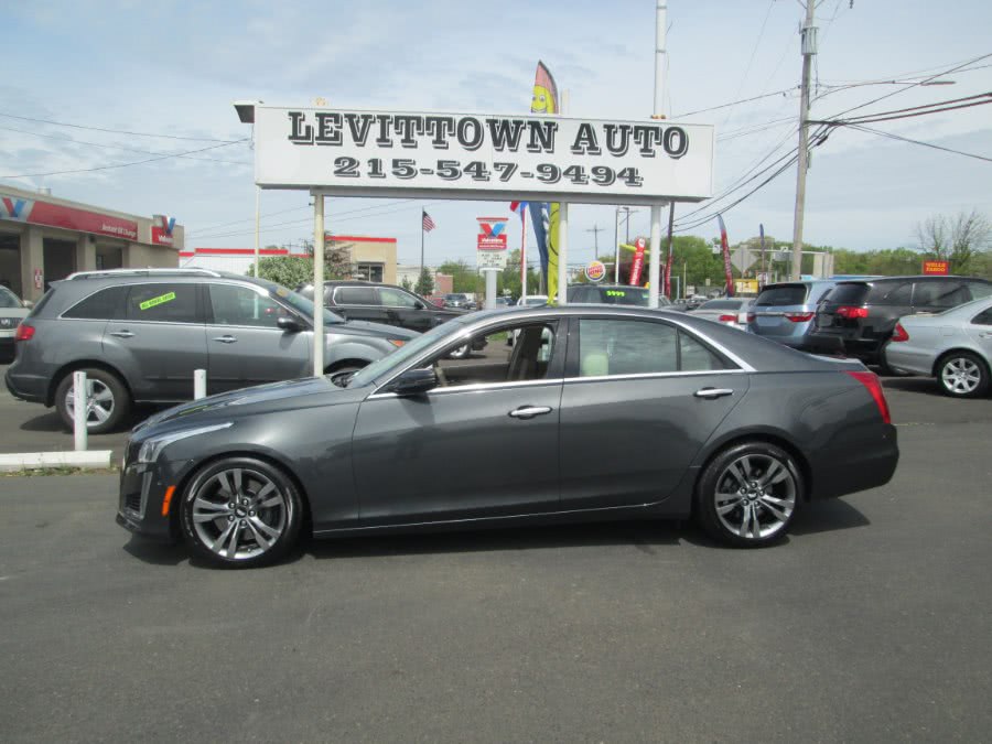2015 Cadillac CTS Sedan 4dr Sdn 3.6L Twin Turbo Vsport RWD, available for sale in Levittown, Pennsylvania | Levittown Auto. Levittown, Pennsylvania
