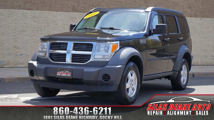 2007 Dodge Nitro 4WD 4dr SXT, available for sale in Rocky Hill , Connecticut | Silas Deane Auto LLC. Rocky Hill , Connecticut