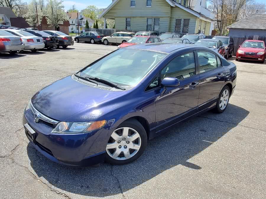 2007 Honda Civic Sdn 4dr AT LX, available for sale in Springfield, Massachusetts | Absolute Motors Inc. Springfield, Massachusetts