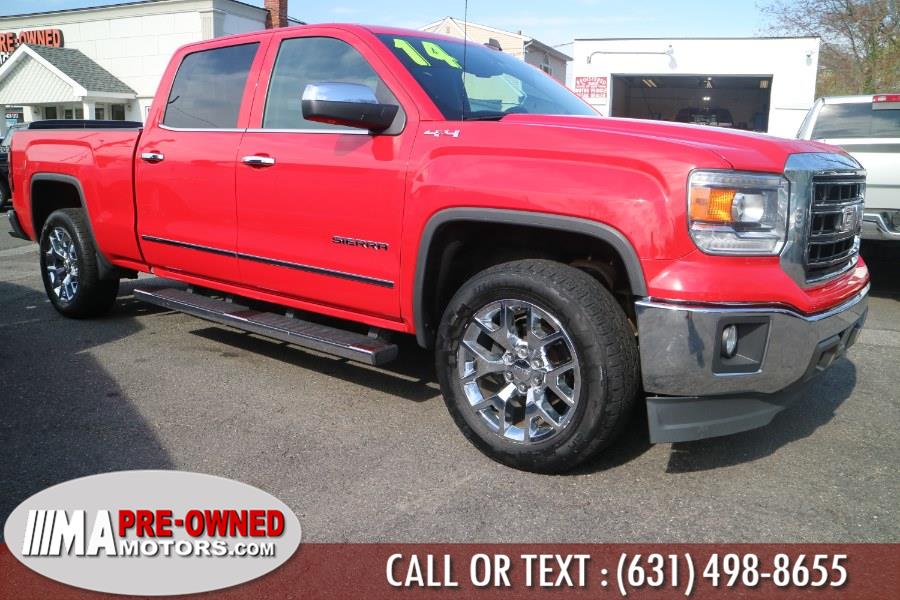 2014 GMC Sierra 1500 4WD Crew Cab 153.0" SLT, available for sale in Huntington Station, New York | M & A Motors. Huntington Station, New York 2014 GMC Sierra 1500 4WD Crew Cab 153.0" SLT, available for sale in Huntington Station, New York | M & A Motors. Huntington Station, New York