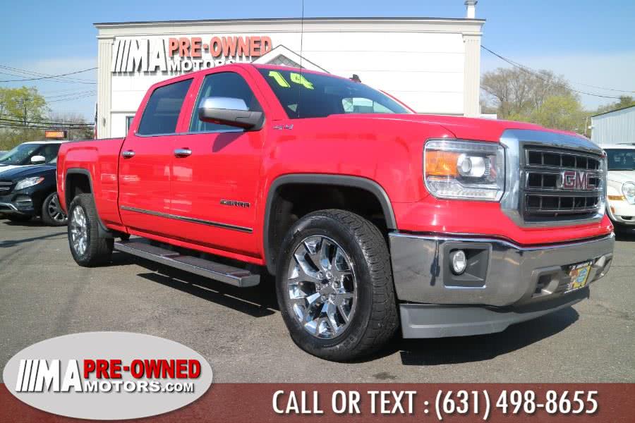 2014 GMC Sierra 1500 4WD Crew Cab 153.0" SLT, available for sale in Huntington Station, New York | M & A Motors. Huntington Station, New York 2014 GMC Sierra 1500 4WD Crew Cab 153.0" SLT, available for sale in Huntington Station, New York | M & A Motors. Huntington Station, New York