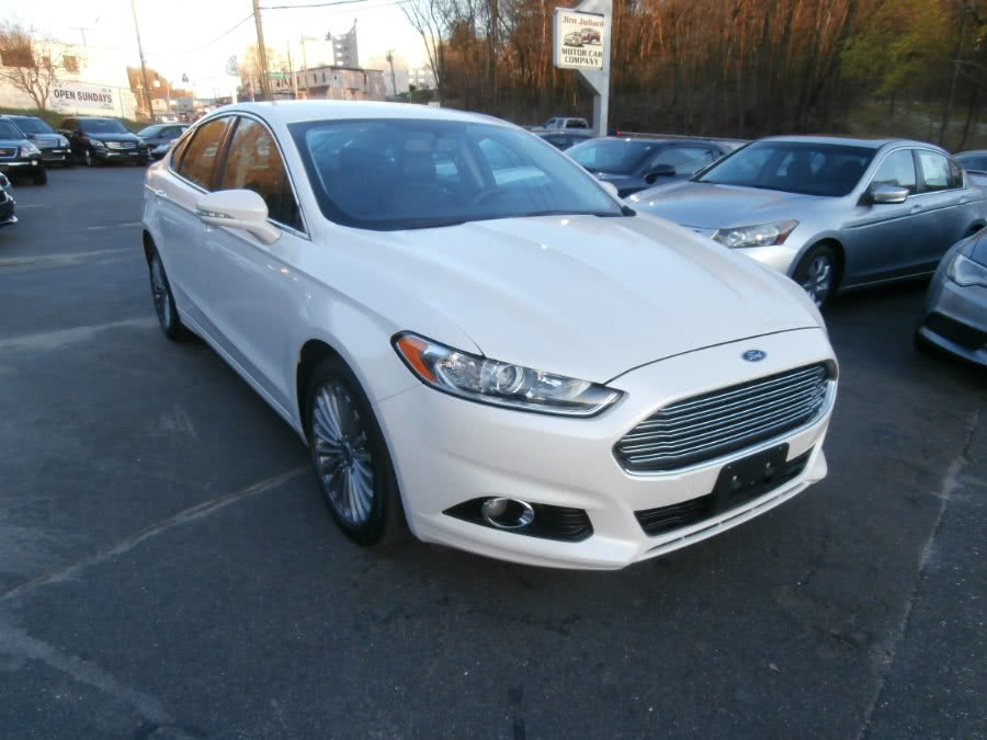 2013 Ford Fusion 4dr Sdn Titanium AWD, available for sale in Waterbury, Connecticut | Jim Juliani Motors. Waterbury, Connecticut