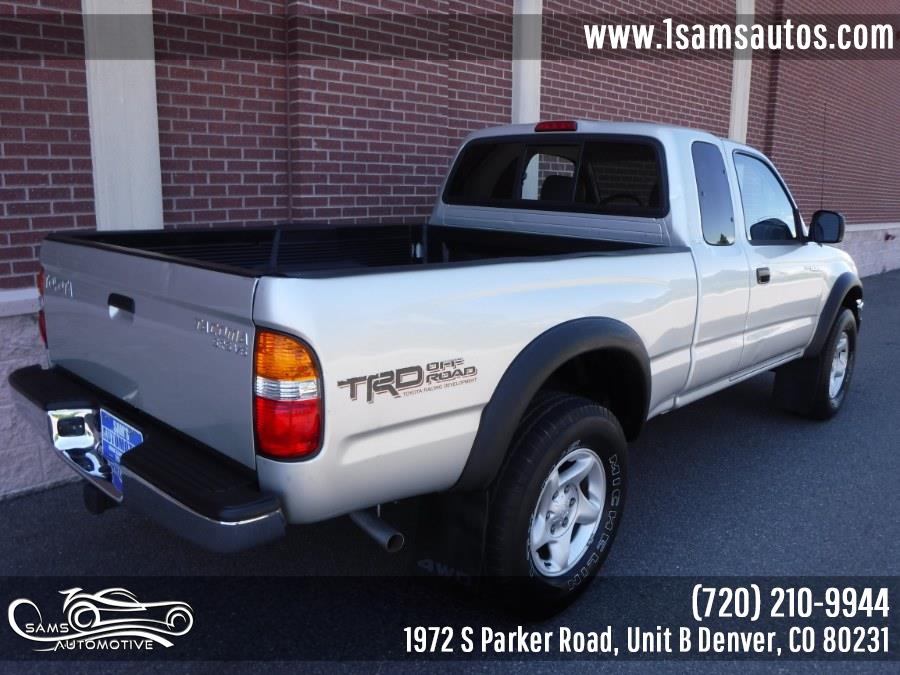 2002 Toyota Tacoma XtraCab V6 Manual 4WD (Natl), available for sale in Denver, Colorado | Sam's Automotive. Denver, Colorado 2002 Toyota Tacoma XtraCab V6 Manual 4WD (Natl), available for sale in Denver, Colorado | Sam's Automotive. Denver, Colorado
