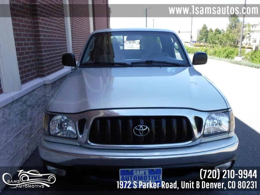 2002 Toyota Tacoma XtraCab V6 Manual 4WD (Natl), available for sale in Denver, Colorado | Sam's Automotive. Denver, Colorado 2002 Toyota Tacoma XtraCab V6 Manual 4WD (Natl), available for sale in Denver, Colorado | Sam's Automotive. Denver, Colorado