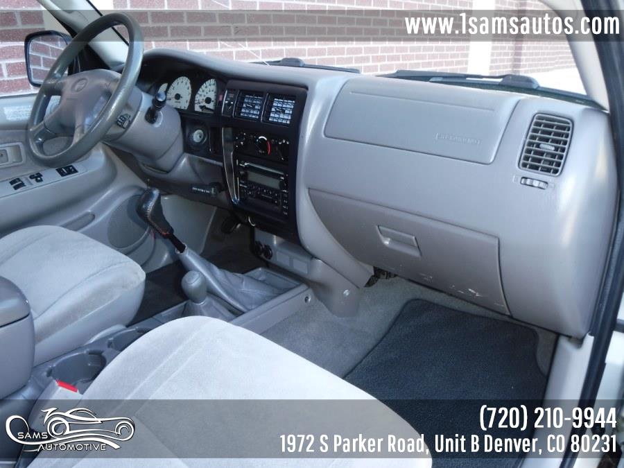 2002 Toyota Tacoma XtraCab V6 Manual 4WD (Natl), available for sale in Denver, Colorado | Sam's Automotive. Denver, Colorado 2002 Toyota Tacoma XtraCab V6 Manual 4WD (Natl), available for sale in Denver, Colorado | Sam's Automotive. Denver, Colorado