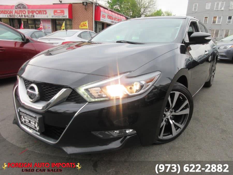 2016 Nissan Maxima 4dr Sdn 3.5 SV, available for sale in Irvington, New Jersey | Foreign Auto Imports. Irvington, New Jersey