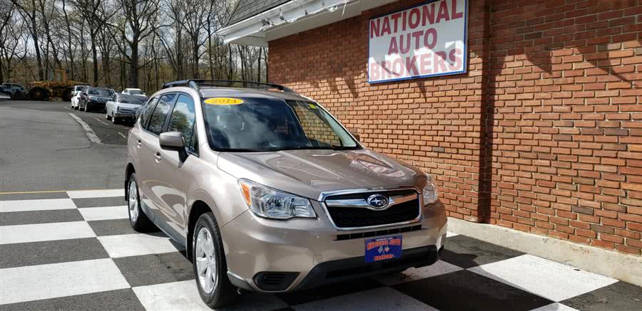 2014 Subaru Forester 4dr Man 2.5i Premium PZEV, available for sale in Waterbury, Connecticut | National Auto Brokers, Inc.. Waterbury, Connecticut