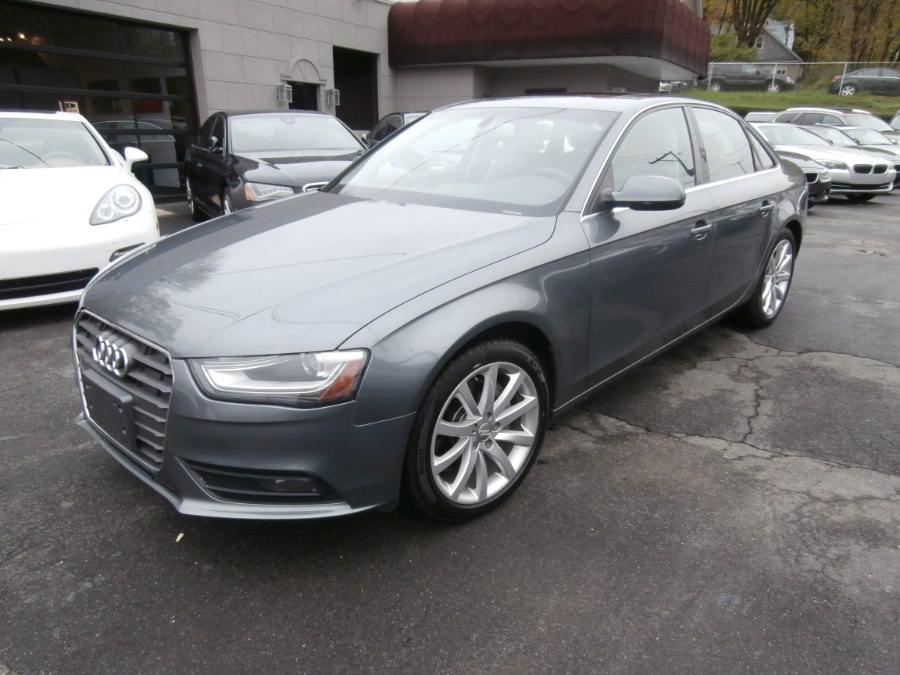 2013 Audi A4 4dr Sdn Auto quattro 2.0T Premium Plus, available for sale in Waterbury, Connecticut | Jim Juliani Motors. Waterbury, Connecticut 2013 Audi A4 4dr Sdn Auto quattro 2.0T Premium Plus, available for sale in Waterbury, Connecticut | Jim Juliani Motors. Waterbury, Connecticut