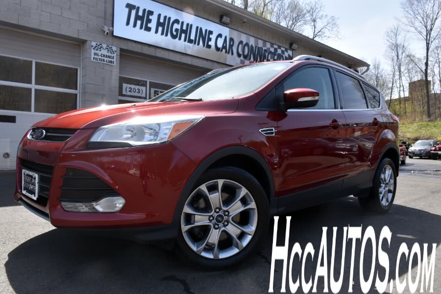 2015 Ford Escape 4WD 4dr Titanium, available for sale in Waterbury, Connecticut | Highline Car Connection. Waterbury, Connecticut