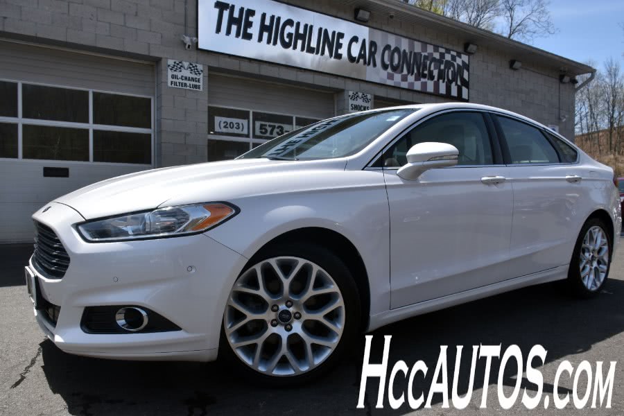 2014 Ford Fusion 4dr Sdn Titanium AWD, available for sale in Waterbury, Connecticut | Highline Car Connection. Waterbury, Connecticut