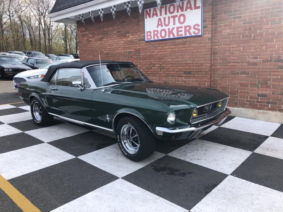 1968 Ford Mustang Mustang Convertible, available for sale in Waterbury, Connecticut | National Auto Brokers, Inc.. Waterbury, Connecticut 1968 Ford Mustang Mustang Convertible, available for sale in Waterbury, Connecticut | National Auto Brokers, Inc.. Waterbury, Connecticut