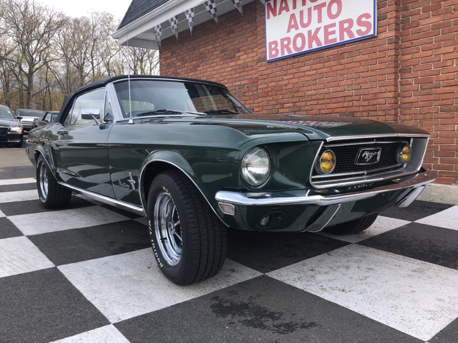 1968 Ford Mustang Mustang Convertible, available for sale in Waterbury, Connecticut | National Auto Brokers, Inc.. Waterbury, Connecticut 1968 Ford Mustang Mustang Convertible, available for sale in Waterbury, Connecticut | National Auto Brokers, Inc.. Waterbury, Connecticut