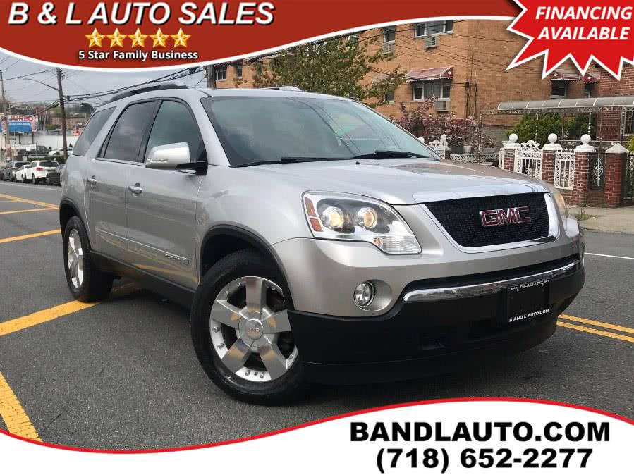 2007 GMC Acadia AWD 4dr SLT, available for sale in Bronx, New York | B & L Auto Sales LLC. Bronx, New York