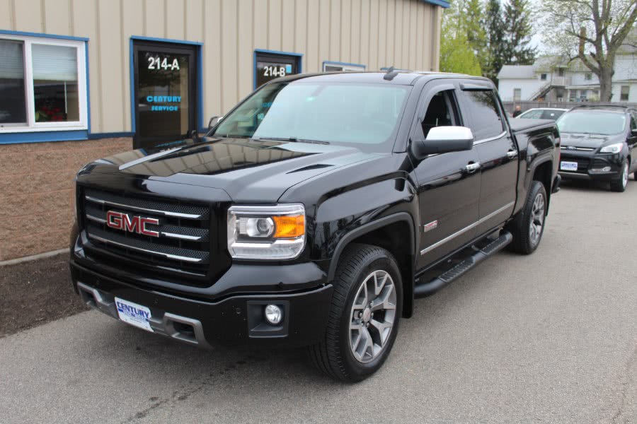 2015 GMC Sierra 1500 4WD Crew Cab 143.5" SLT, available for sale in East Windsor, Connecticut | Century Auto And Truck. East Windsor, Connecticut