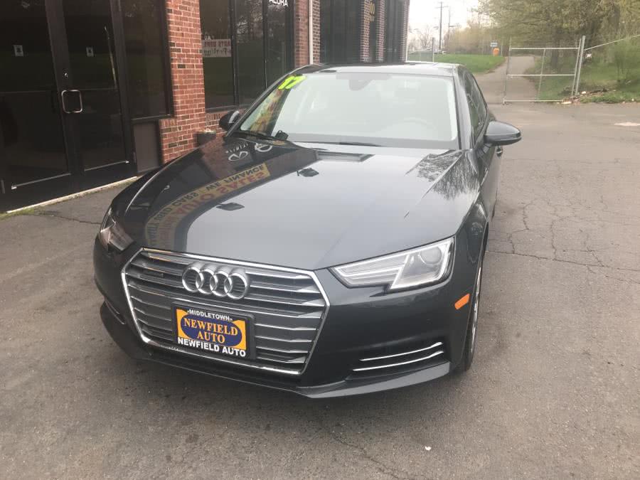2017 Audi A4 2.0 TFSI Auto Premium quattro AWD, available for sale in Middletown, Connecticut | Newfield Auto Sales. Middletown, Connecticut