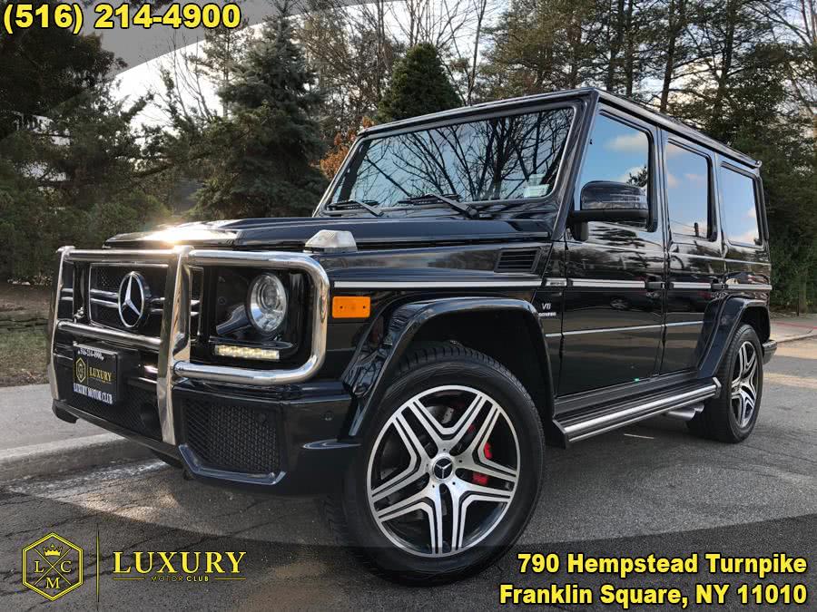 2013 Mercedes-Benz G-Class 4MATIC 4dr G 63 AMG, available for sale in Franklin Square, New York | Luxury Motor Club. Franklin Square, New York