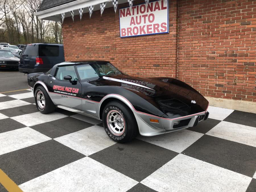 1978 Chevrolet Corvette Pace Car, available for sale in Waterbury, Connecticut | National Auto Brokers, Inc.. Waterbury, Connecticut
