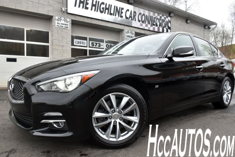 2015 Infiniti Q50 4dr Sdn AWD, available for sale in Waterbury, Connecticut | Highline Car Connection. Waterbury, Connecticut