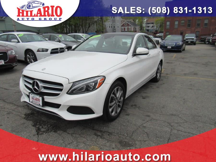 2015 Mercedes-Benz C-Class 4dr Sdn C300 4MATIC, available for sale in Worcester, Massachusetts | Hilario's Auto Sales Inc.. Worcester, Massachusetts