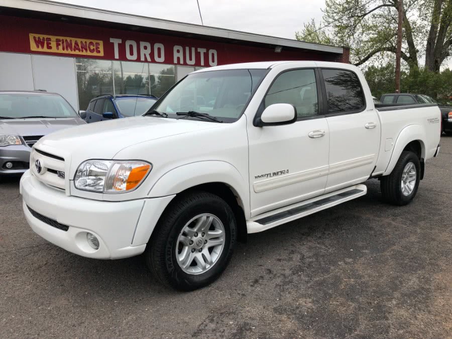 2005 Toyota Tundra Limited - Leather & Sunroof - Double Cab, available for sale in East Windsor, Connecticut | Toro Auto. East Windsor, Connecticut