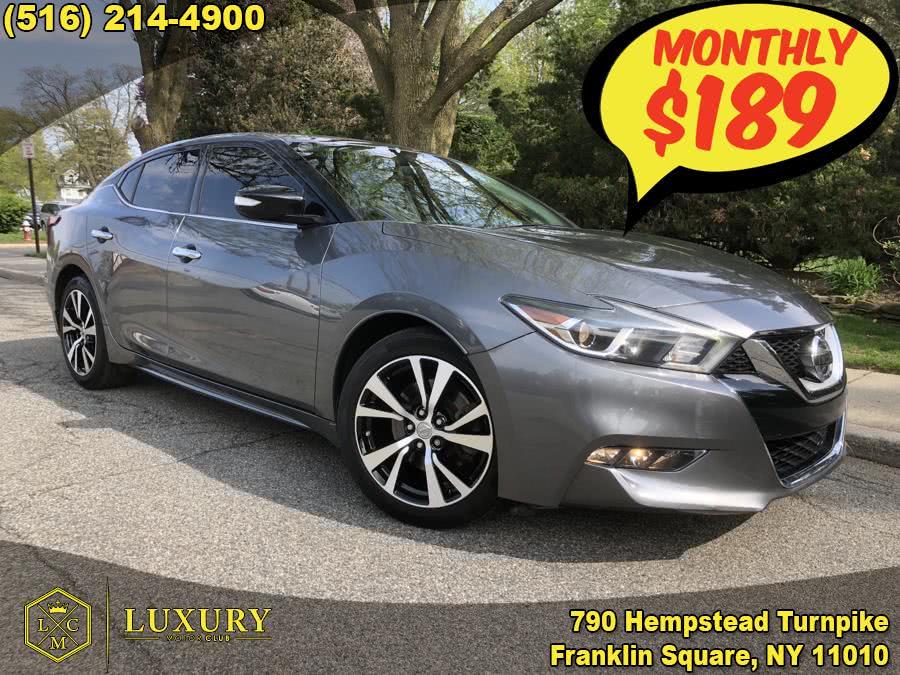 2016 Nissan Maxima 4dr Sdn 3.5 SV, available for sale in Franklin Square, New York | Luxury Motor Club. Franklin Square, New York