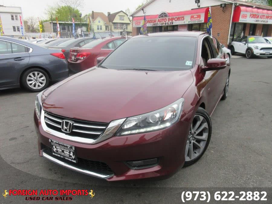 2015 Honda Accord Sedan 4dr V6 Auto EX-L, available for sale in Irvington, New Jersey | Foreign Auto Imports. Irvington, New Jersey