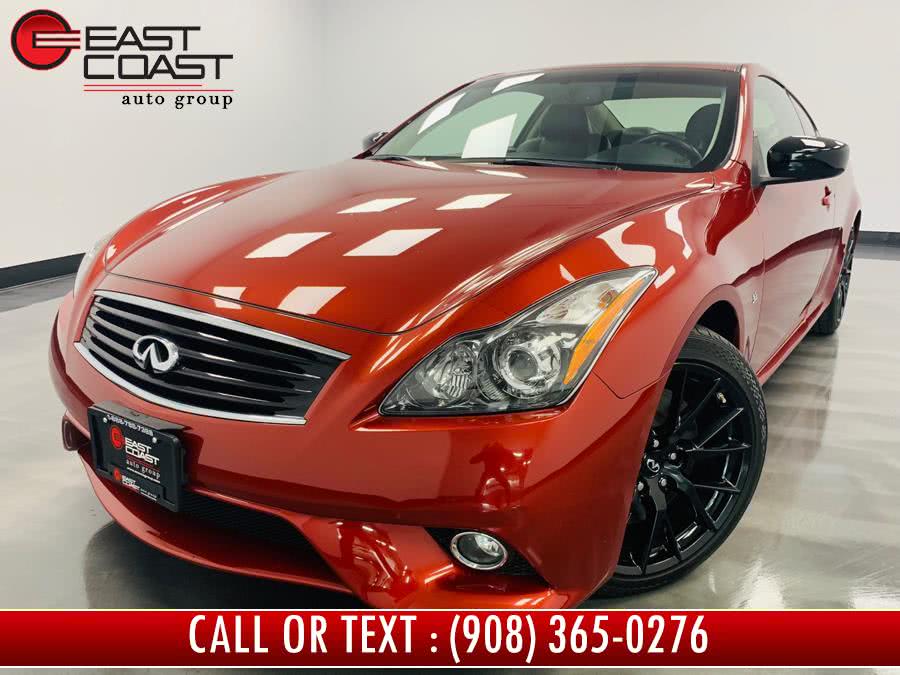 2015 INFINITI Q60 Coupe 2dr Auto S Limited RWD, available for sale in Linden, New Jersey | East Coast Auto Group. Linden, New Jersey