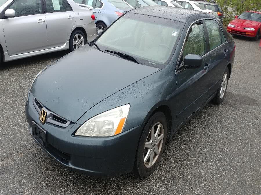 2004 Honda Accord Sdn EX Auto V6 w/Leather/XM, available for sale in Chicopee, Massachusetts | Matts Auto Mall LLC. Chicopee, Massachusetts