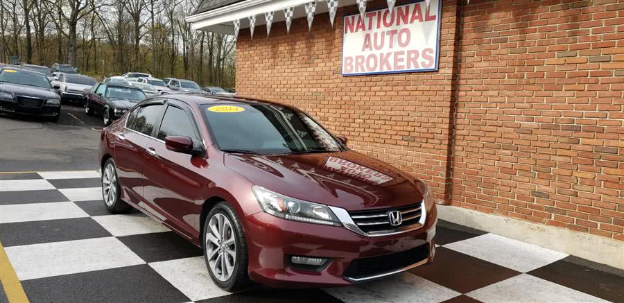2014 Honda Accord Sedan 4dr Sport, available for sale in Waterbury, Connecticut | National Auto Brokers, Inc.. Waterbury, Connecticut