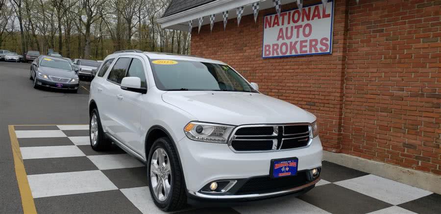 2015 Dodge Durango AWD 4dr Limited, available for sale in Waterbury, Connecticut | National Auto Brokers, Inc.. Waterbury, Connecticut
